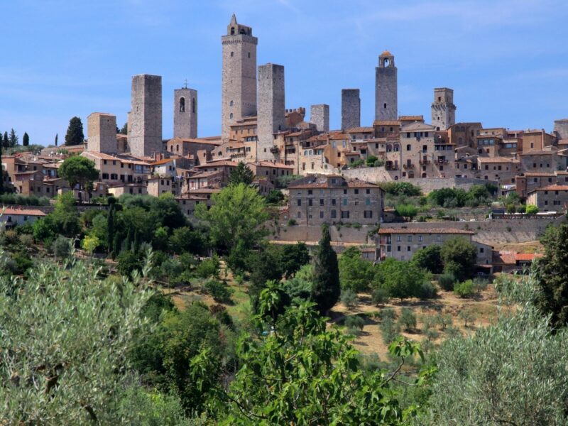 Wochenmarkt in San Gimignano |Wochenmarkt San Gimignano