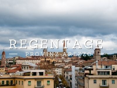Regentage in der Provinz Arezzo