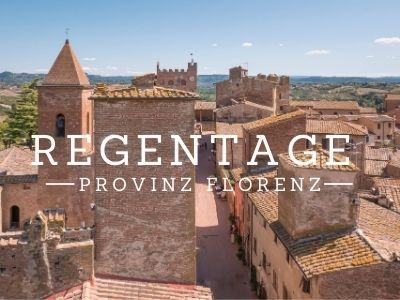 Regentage in der Provinz Florenz