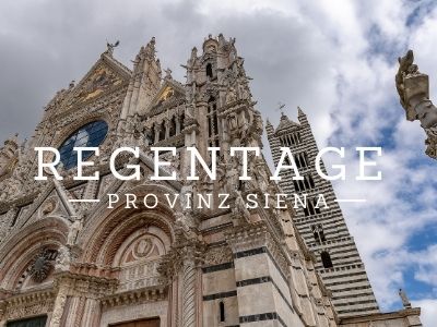 Regentage in der Provinz Siena