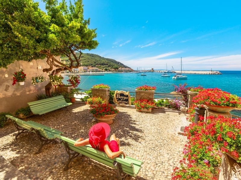 Wochenmarkt in Marciana Marina ( Insel Elba ) - Mercato di Marciana Marina 1 Wochenmarkt in Marciana Marina | Wochenmarkt Marciana Marina