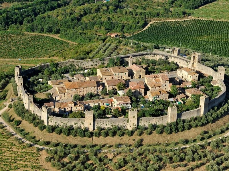 Monteriggioni – Zeitsprung ins Mittelalter