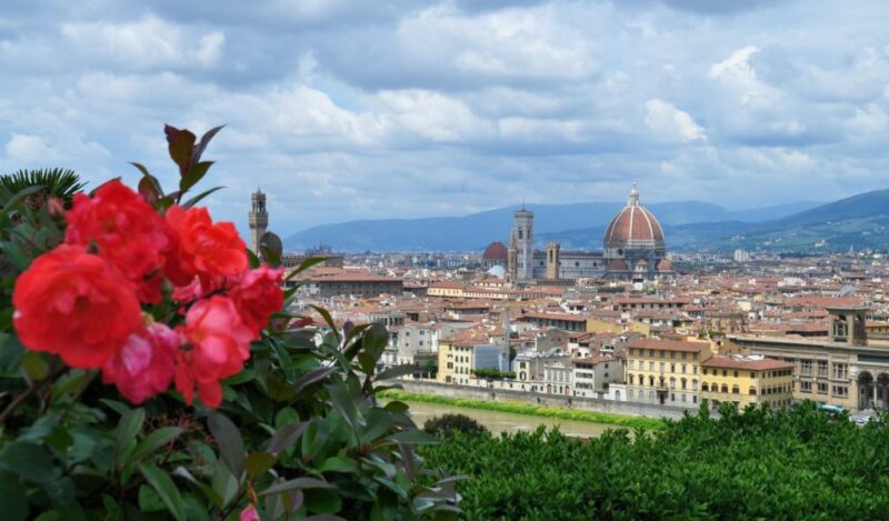 Markt / Wochenmarkt in Florenz - Mercato di Firenze