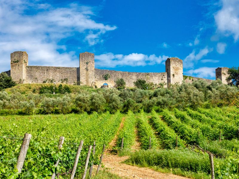 Wochenmarkt in Monteriggioni - Mercato di Monteriggioni