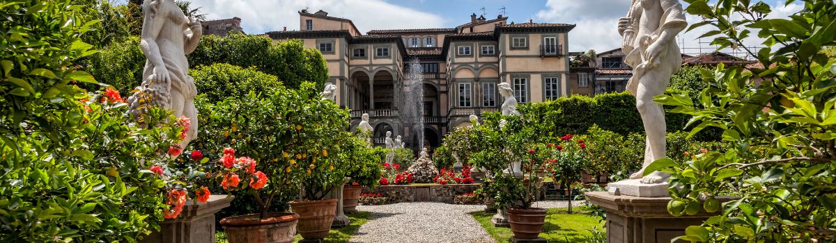 Villen und Gärten Lucca