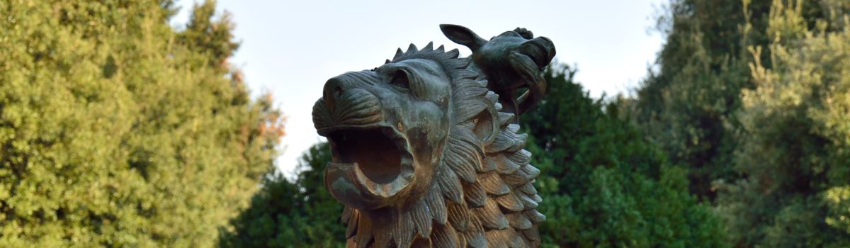 Chimera von Arezzo etruskische Bronze    Museo Archeologico                  Nazionale Florenz               